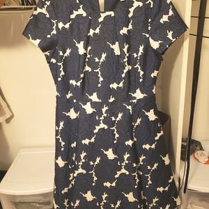 Lark & Ro Cap Sleeve Dress